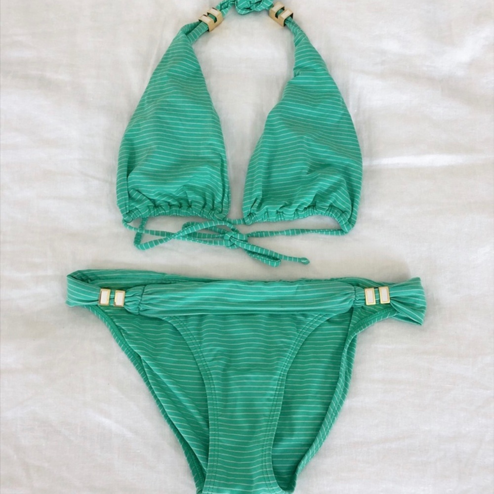 Vix Green Bikini Set